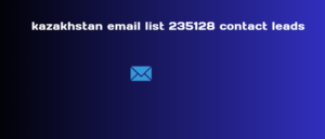 kazakhstan email list 235128 contact leads