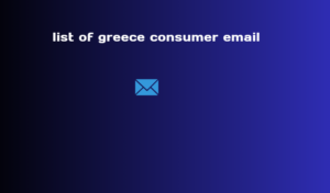 list of greece consumer email