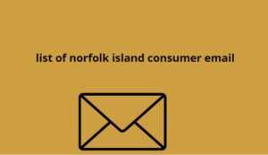 list of norfolk island consumer email